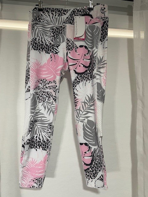 Rockwear "Hey Baby" AG Print Elastic Tights ā Size 14