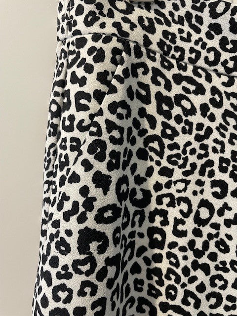 Decjuba Carolyn Soft Printed Pant – Abstract Animal Print