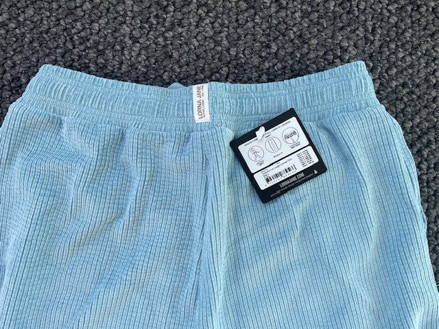 Lorna Jane Full-Length Lounge Pant – Light Blue Cord | Size L