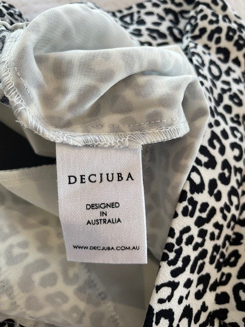 Decjuba Carolyn Soft Printed Pant – Abstract Animal Print