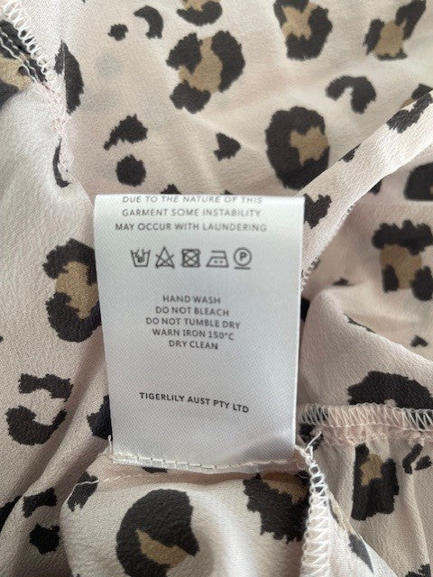 Tigerlily Anita Maxi Dress – Snow Leopard | Size 12 |