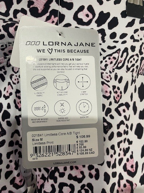 Lorna Jane Limitless Print Activewear Set – Size M