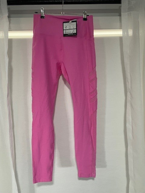 Lorna Jane Inspire Mesh Full Length Tight – Milkshake (Size L)