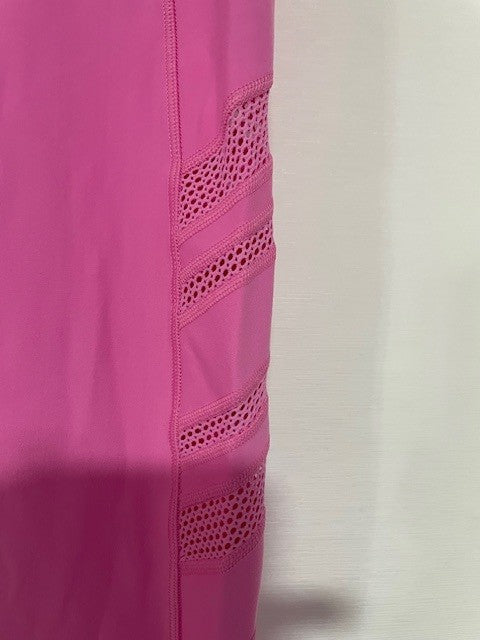 Lorna Jane Inspire Mesh Full Length Tight – Milkshake (Size L)