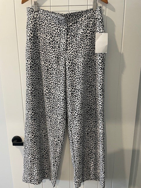Decjuba Carolyn Soft Printed Pant – Abstract Animal Print