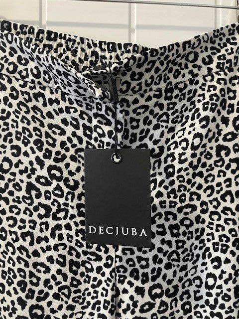 Decjuba Carolyn Soft Printed Pant – Abstract Animal Print