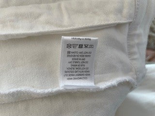 Witchery White Denim Jacket – Size 14