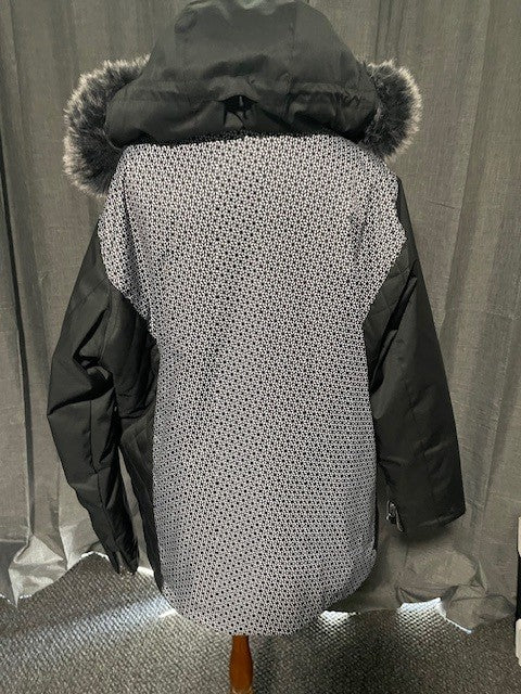 XTM Women’s Ski Jacket – Size 18 – Black/Grey Pattern – Excellent Condition