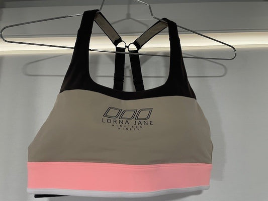 Lorna Jane Compact Comfort Sports Bra – Multi (Size L)