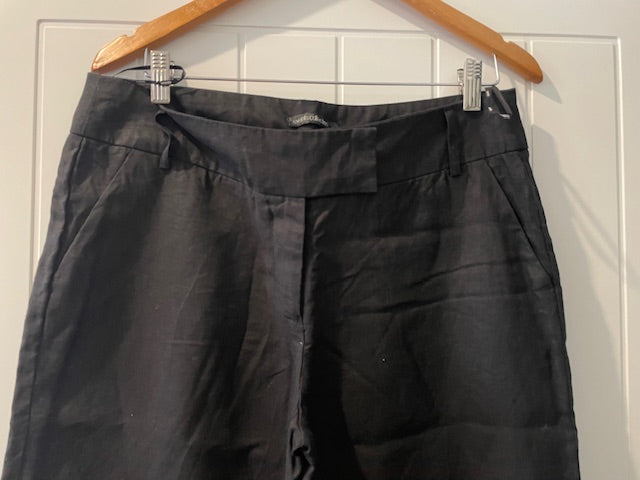 Events Collection Black Linen Pants | Size 12 | Gently Worn – $20