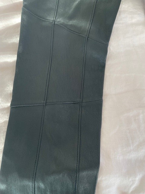DL Atelier Black Leather Pants – Size 12