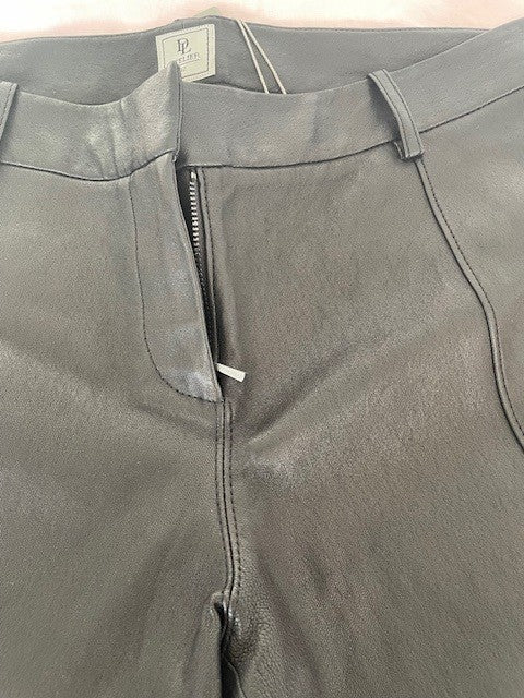 DL Atelier Black Leather Pants – Size 12