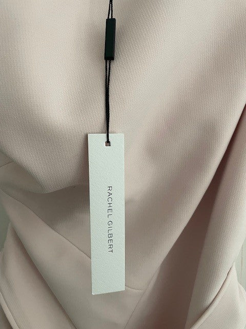 Rachel Gilbert Off-The-Shoulder Juno Dress – Rosewater (Size 3 AU 12)