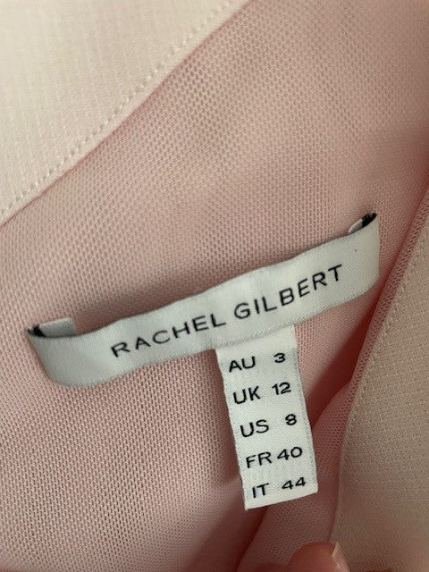 Rachel Gilbert Off-The-Shoulder Juno Dress – Rosewater (Size 3 AU 12)