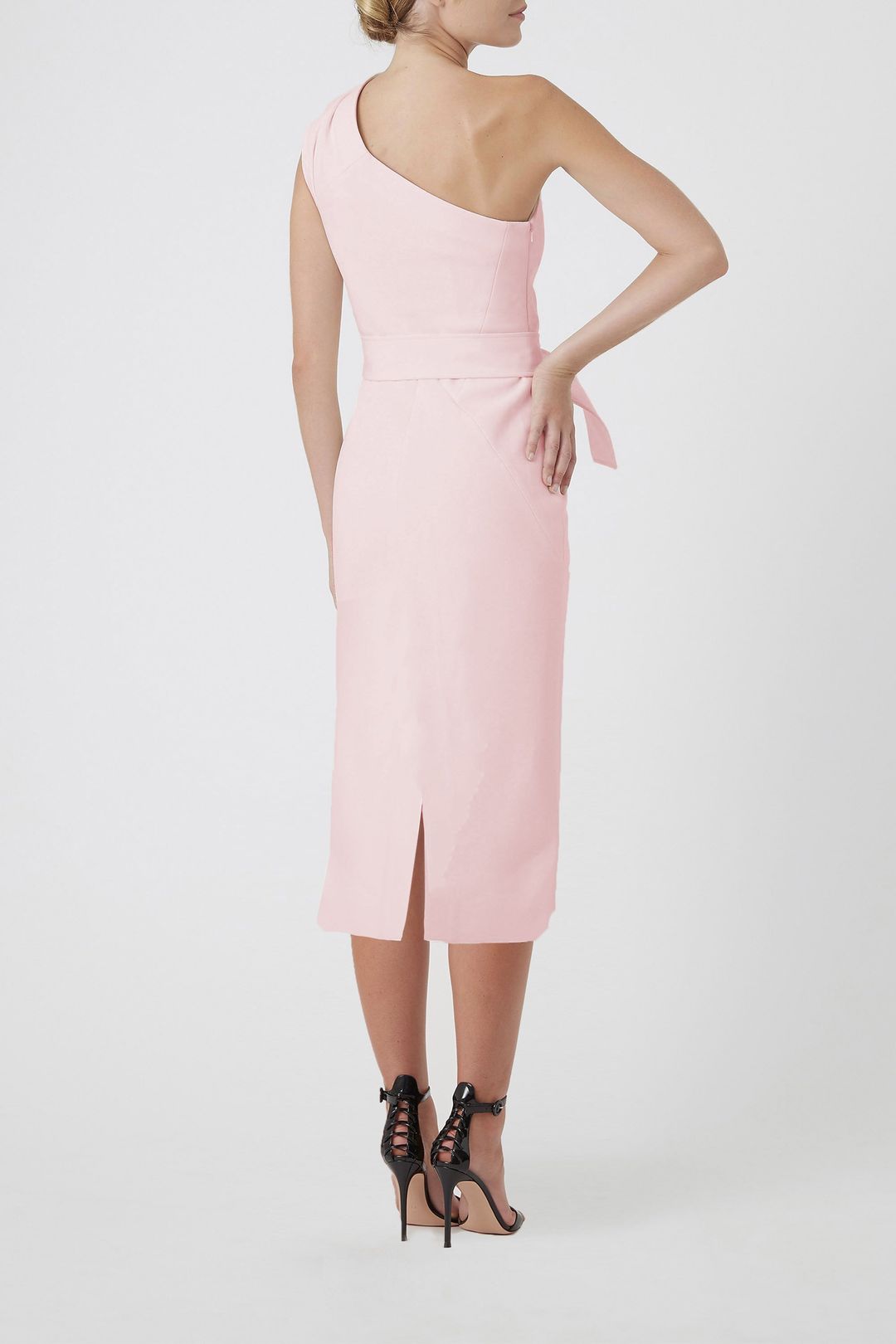 Rachel Gilbert Off-The-Shoulder Juno Dress – Rosewater (Size 3 AU 12)